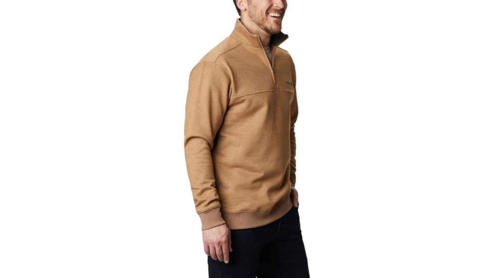 Columbia Hart Mountain II Half Zip Sweatshirt - Mens, Delta, 2XL, 1411621258DeltaXXL