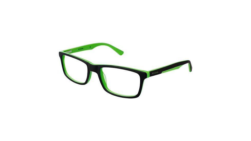 Columbia Hartwell Progressive Prescription Eyeglasses - Frame BLACK/GREEN, Size 54/18mm CBHARTWELL01