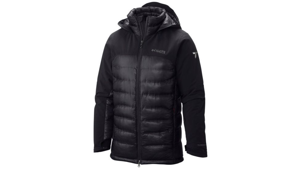 Columbia Heatzone 1000 TurboDown II Jacket - Mens, Black, XLT, 1798253010-XLT