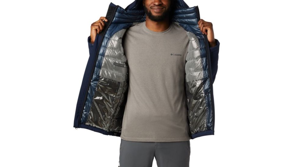 Columbia Heatzone 1000 TurboDown II Jacket - Mens, Collegiate Navy, Large, 1798251464-L