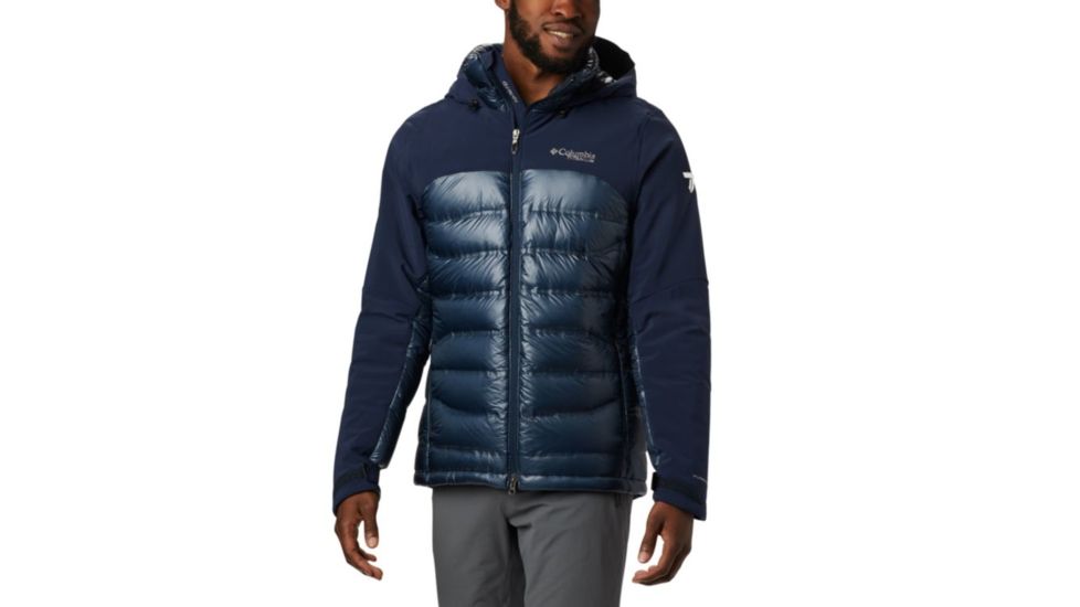 Columbia Heatzone 1000 TurboDown II Jacket - Mens, Collegiate Navy, Large, 1798251464-L