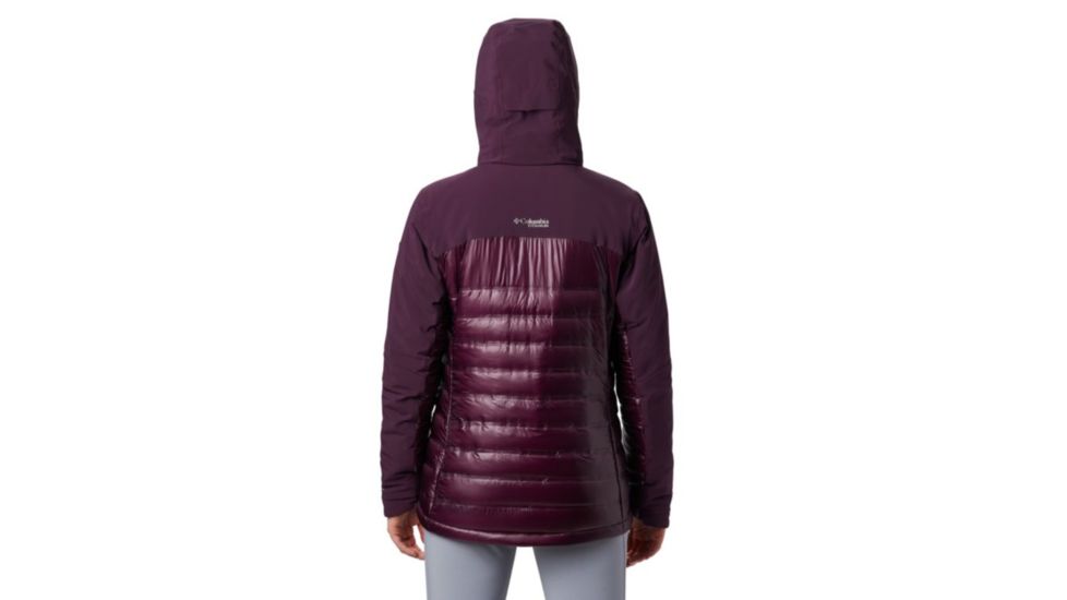 Columbia Heatzone 1000 TurboDown II Jacket - Womens, Black Cherry, Small, 1800091522-S