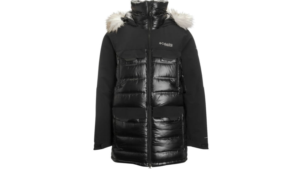 Columbia Heatzone 1000 TurboDown II Parka - Mens, Black, Small, 1814801010-S