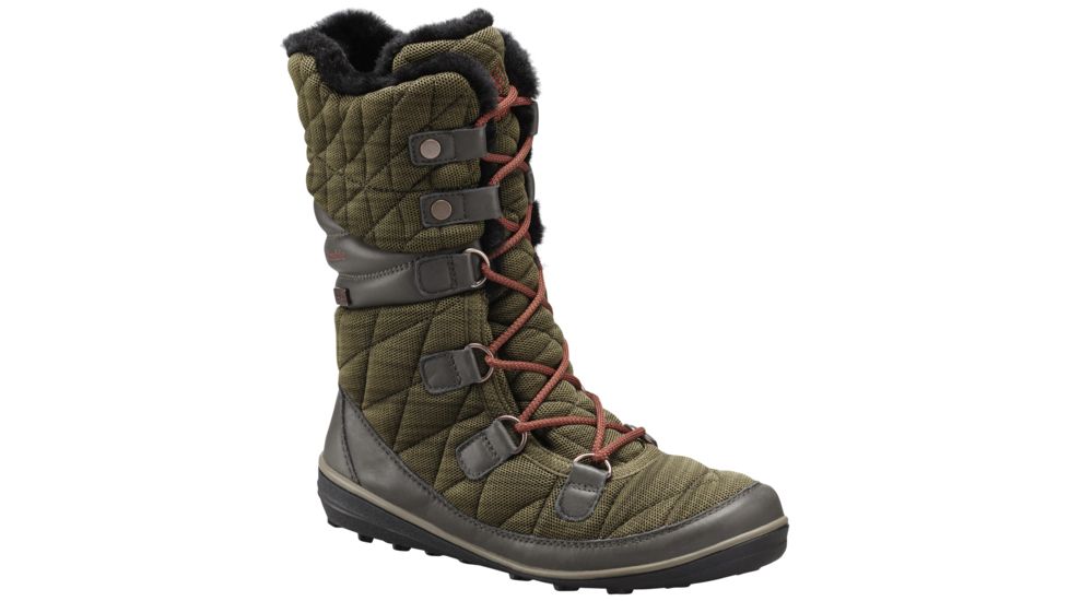 Columbia Heavenly Chimera Omni-Heat OutDry Winter Boot - Women's-Nori/Rusty-Medium-8