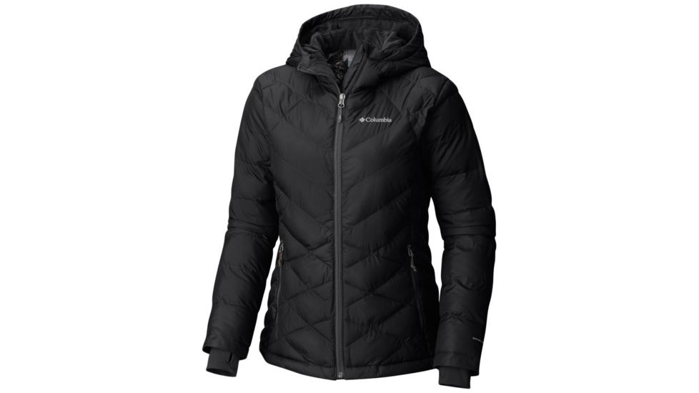 Columbia Heavenly Hdd Jacket, Black, 1X - Womens, 1738152010-1X