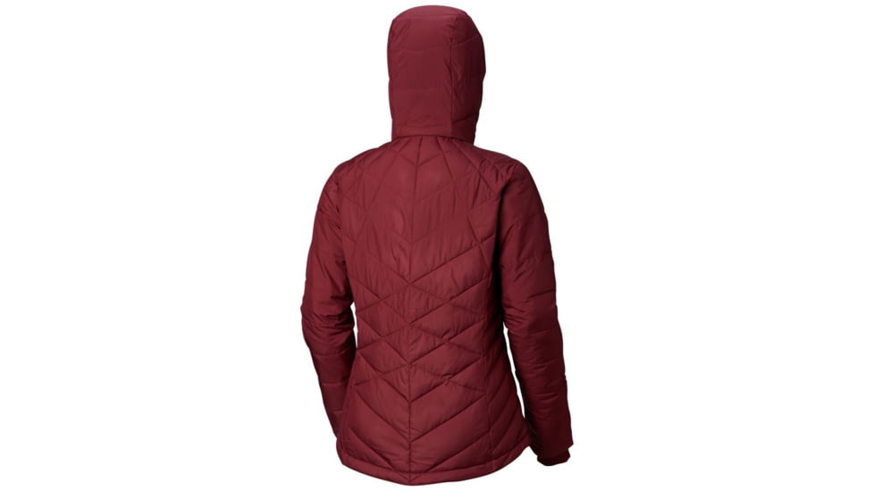 Columbia Heavenly Hdd Jacket, Rich Wine, S - Womens, 1738151624-S
