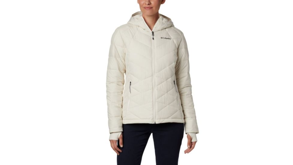 Columbia Heavenly Hdd Jacket - Womens, Chalk, Medium, 1738151191-M