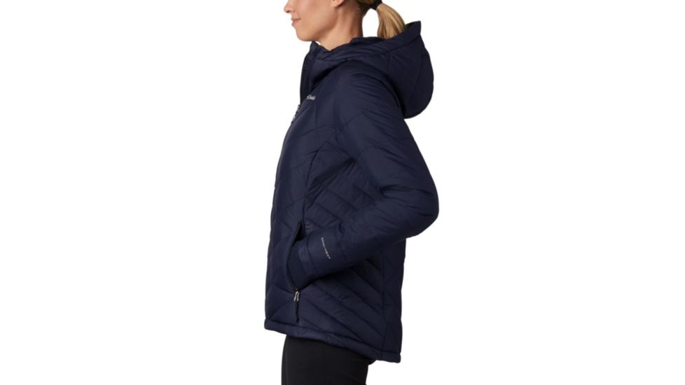 Columbia Heavenly Hdd Jacket - Womens, Dark Nocturnal, Extra Small, 1738151472-XS