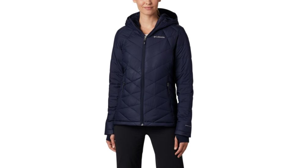 Columbia Heavenly Hdd Jacket - Womens, Dark Nocturnal, Extra Small, 1738151472-XS
