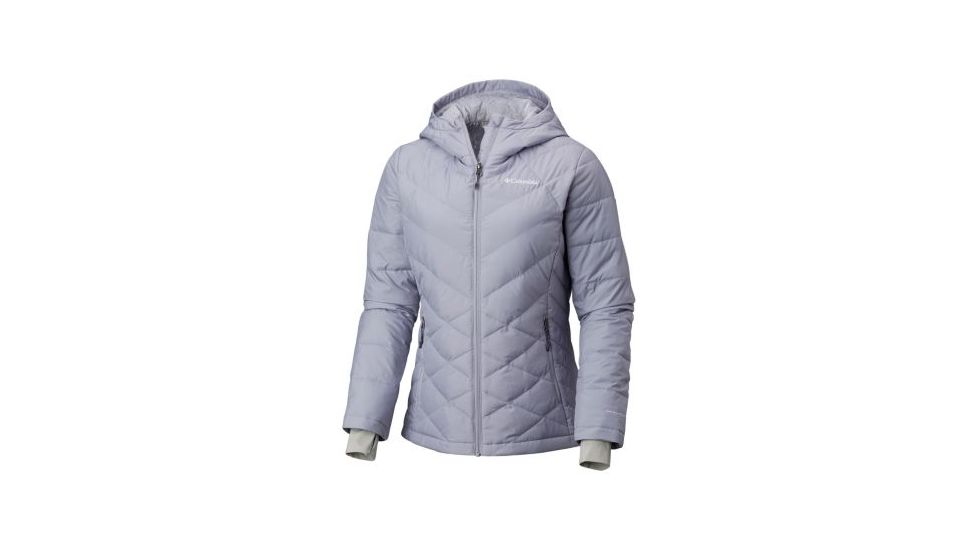 Columbia Heavenly Hooded Jacket - Womens, Astral, Extra Large, 1738151444-XL