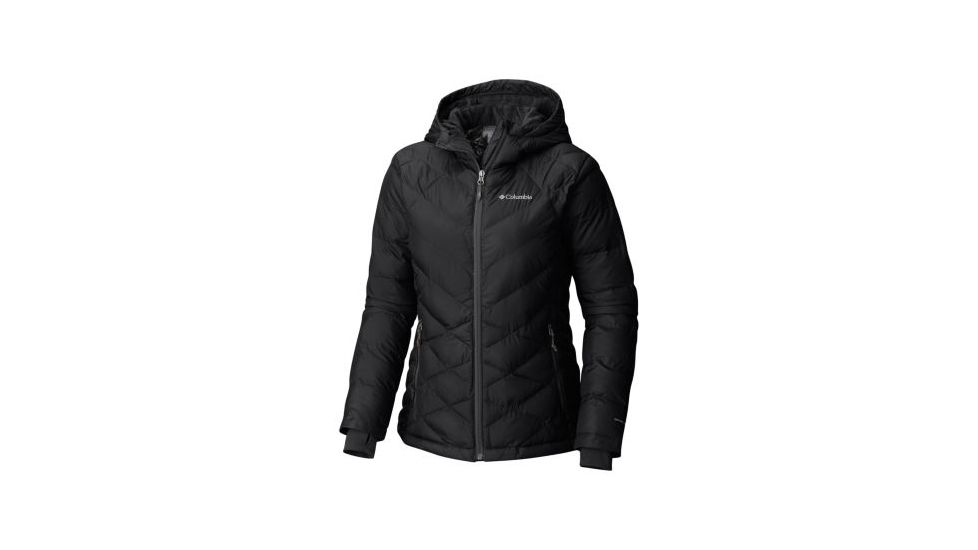 Columbia Heavenly Hooded Jacket - Womens, Black, Extra Large, 1738151010-XL