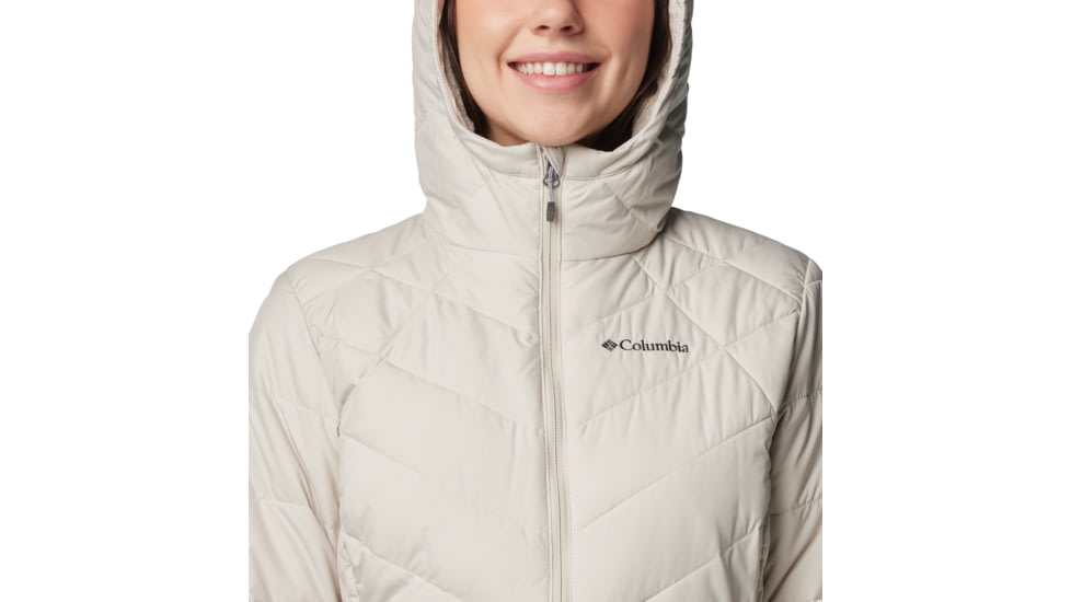 Columbia Heavenly Hooded Jacket - Womens, Dark Stone, M, 1738151-278-M