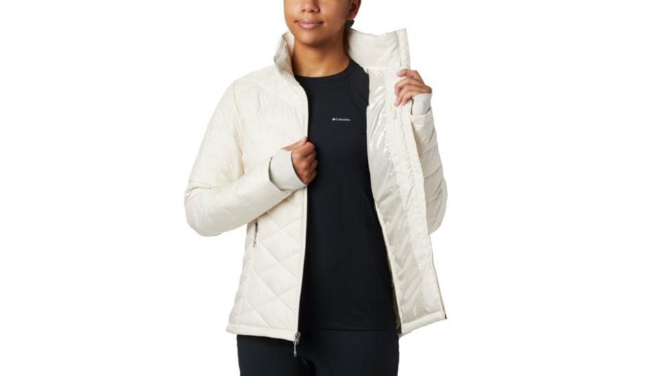 Columbia Heavenly Jacket - Womens, Chalk, Large, 1788661192-L