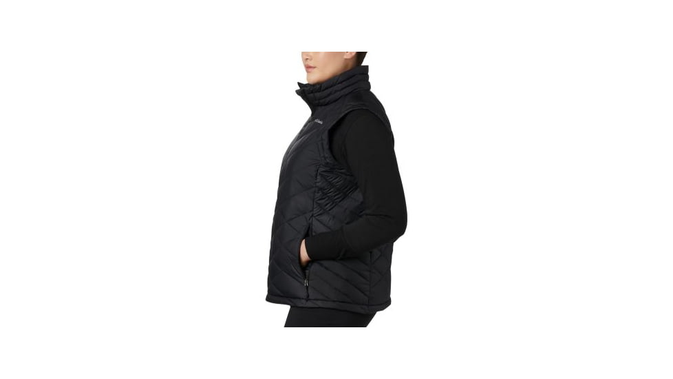 Columbia Heavenly Vest, Black, 3X - Womens, 1738142010-3X