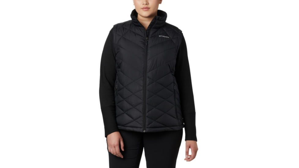 Columbia Heavenly Vest, Black, 3X - Womens, 1738142010-3X
