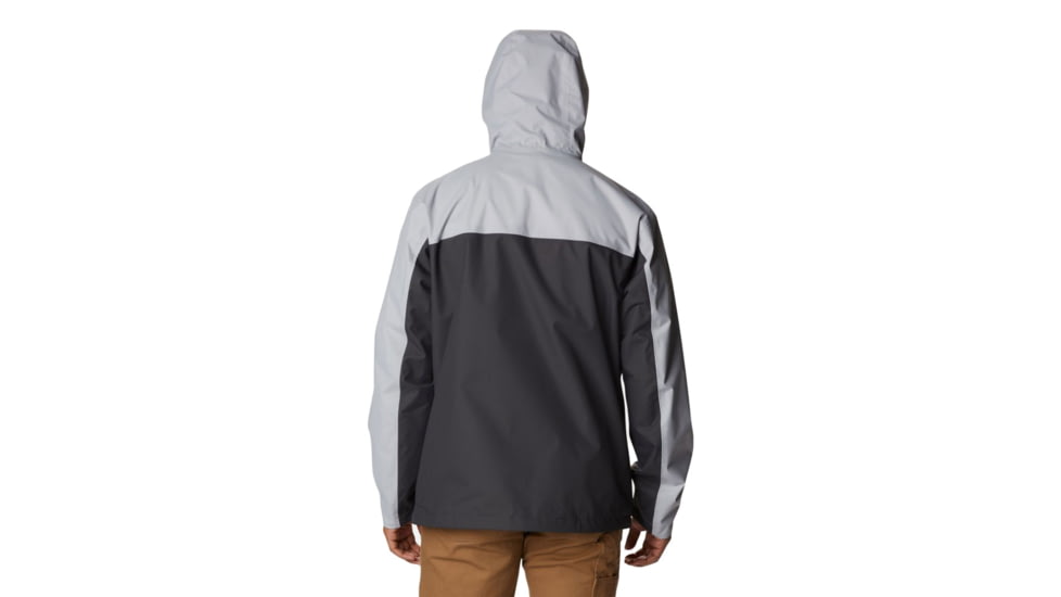 Columbia Hikebound Rain Jacket - Mens, Columbia Grey/Shark, Large, 1988621039ClmbGry,ShkL
