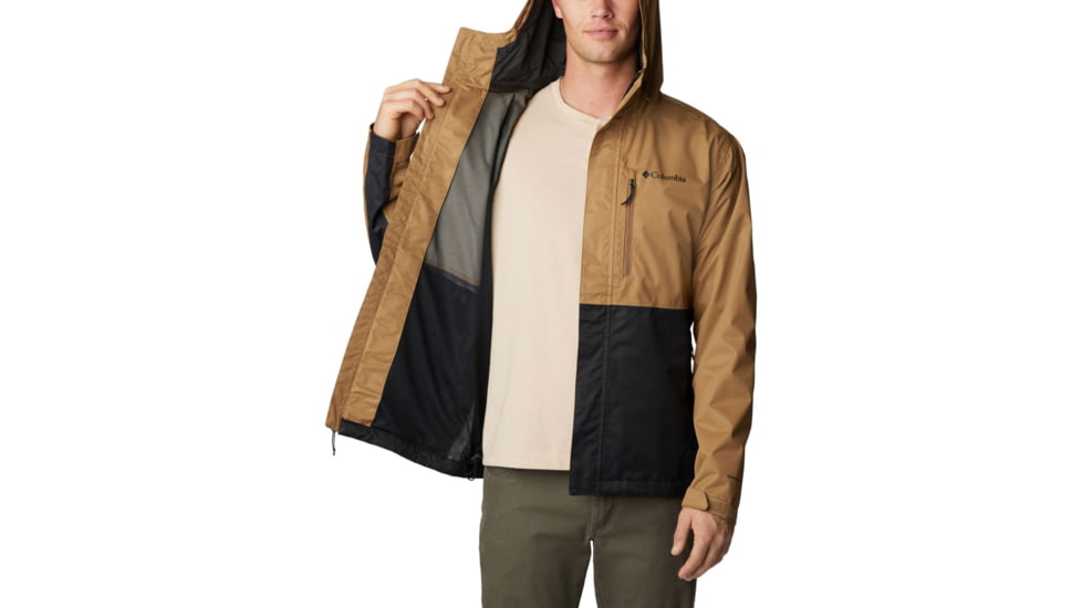 Columbia Hikebound Rain Jacket - Mens, Delta/Black, Small, 1988621257Delta, BlackS