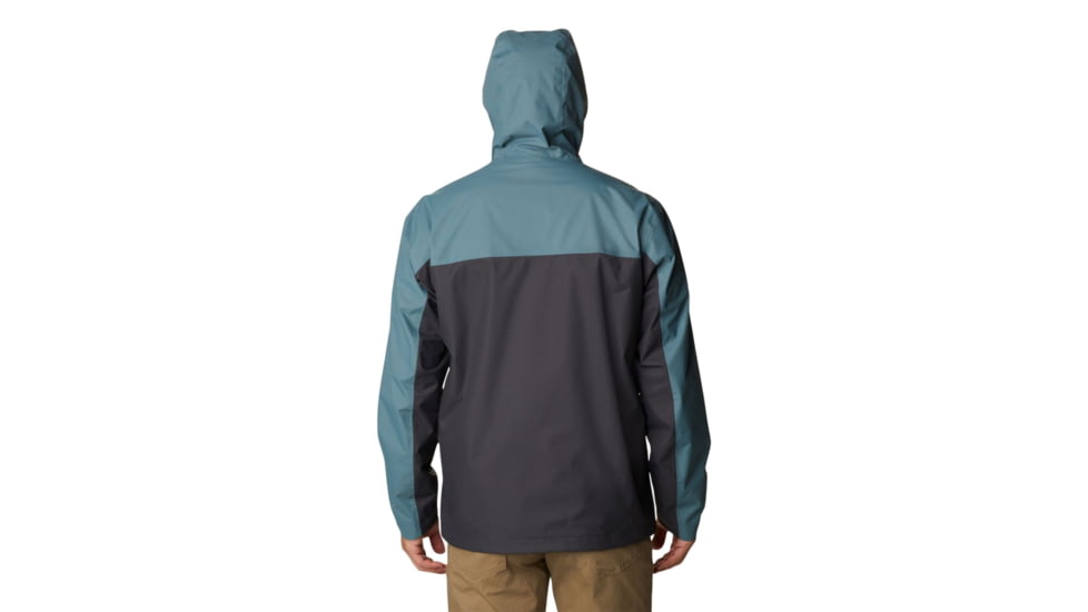 Columbia Hikebound Rain Jacket - Mens, Metal/Shark, Extra Large, 1988621346Metal, SharkXL