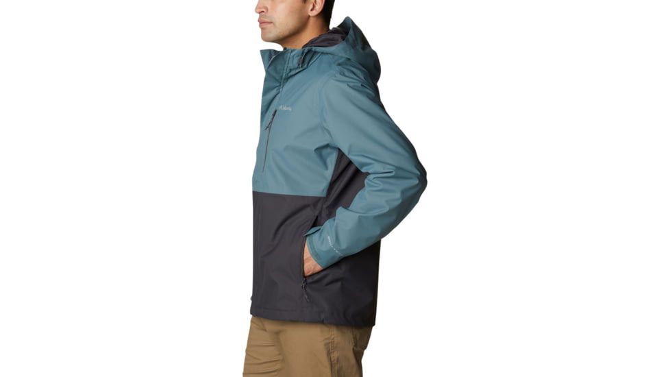 Columbia Hikebound Rain Jacket - Mens, Metal/Shark, Extra Large, 1988621346Metal, SharkXL