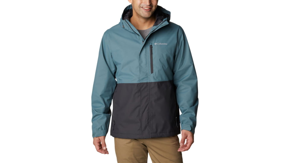 Columbia Hikebound Rain Jacket - Men's, Metal/Shark, Extra Large, 1988621346Metal, SharkXL