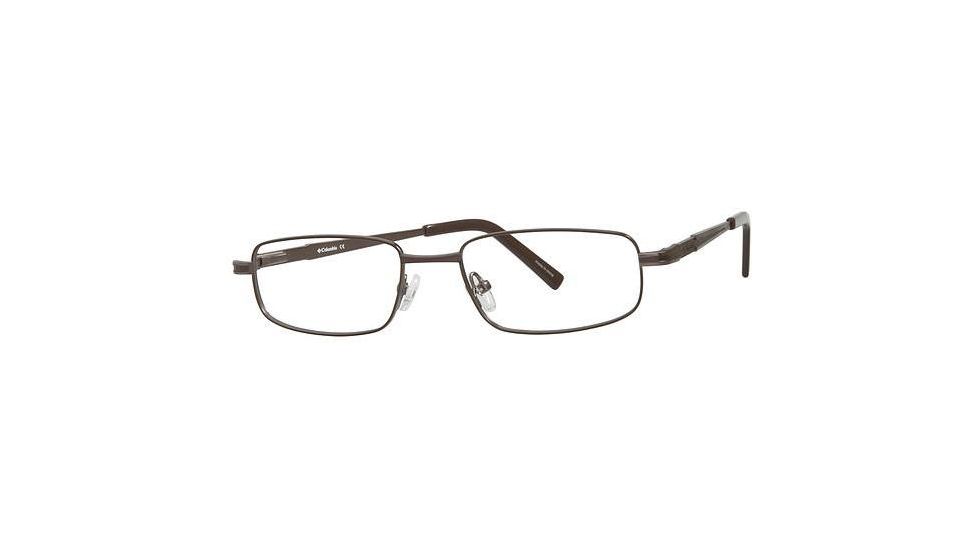 Columbia Hinton Progressive Prescription Eyeglasses - Frame Brown/Gunmetal, Size 50/17mm CBHINTON02