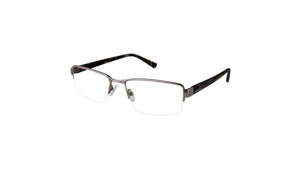 Columbia Hoodoo Single Vision Prescription Eyeglasses - Frame GUN/GREYTORT CBHOODOO01