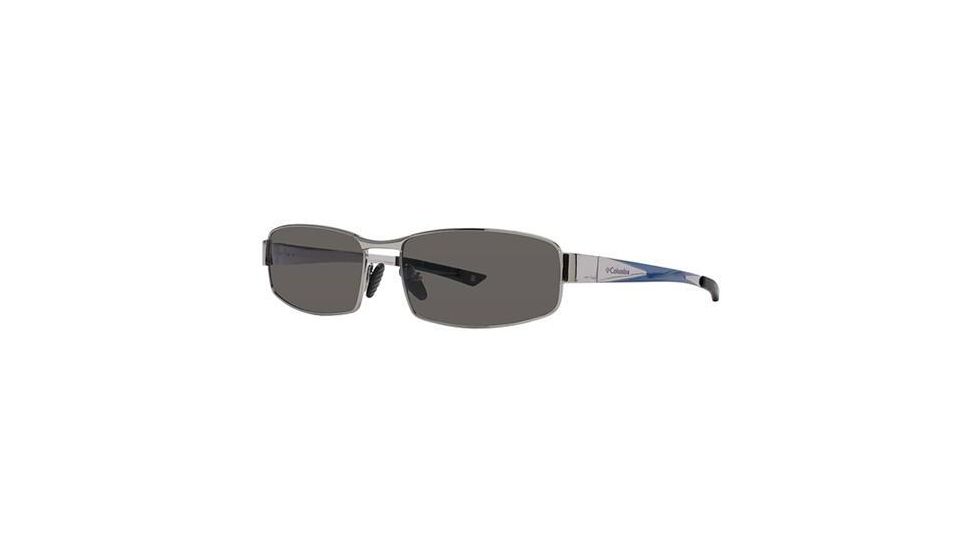 Columbia Hudson 200 Sunglasses - Frame Light Gunmetal/Oxide Blue, Size 56/16mm CBHUDSONPZ20001