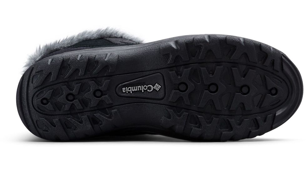 Columbia Ice Maiden Shorty Winter Boots - Womens, Black, Columbia Grey, Medium, 6, 1862391010-6