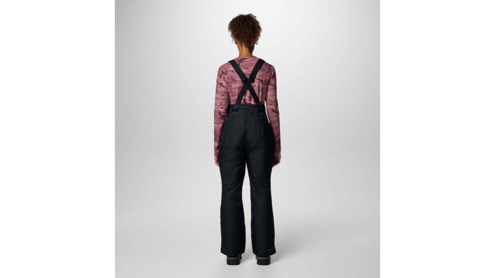 Columbia Iceventure II Bib - Womens, Black Dobby, Large/Short, 2085921-010-L-S