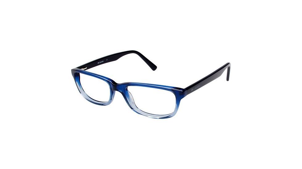 Columbia Jagged Mountain Single Vision Prescription Eyeglasses - Frame Gradient Blue, Size 49/15mm CBJAGGEDMT02