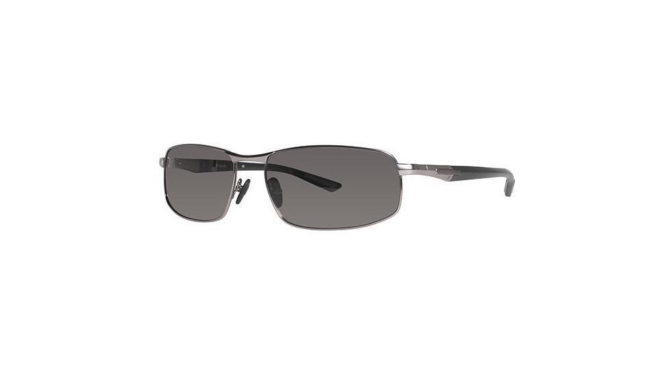 Columbia JET STREAM 300 Sunglasses - Frame Matte Silver/Grey, Lens Color Grey, Size 63/17mm CBJETSTRM30002