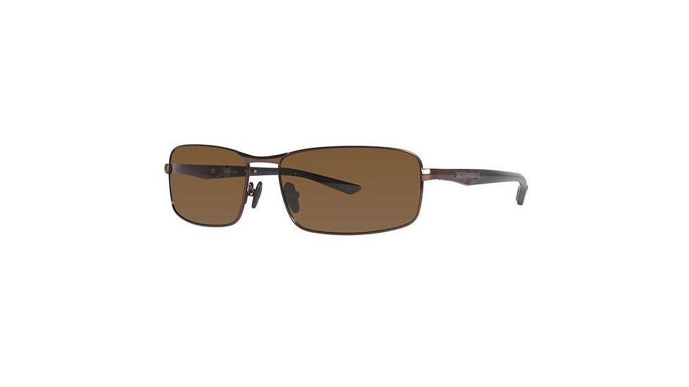 Columbia JET STREAM 400 Sunglasses - Frame Dark Brown/Black, Lens Color Brown, Size 64/17mm CBJETSTRM40003