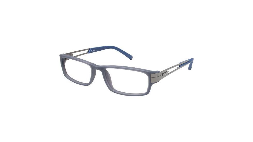 Columbia Kelso Mountain Eyeglass Frames - Frame BLUE/PEWTER, Size 53/17mm CBKELSOMT03