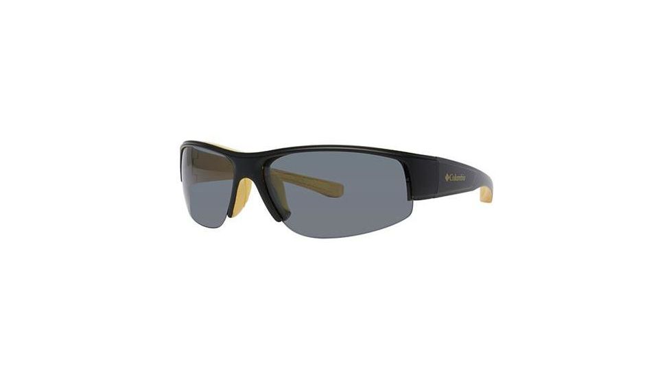 Columbia Kipp Sunglasses - Frame Matte black/matte cyber yellow, Size 70/15mm CBKIPPPZ04