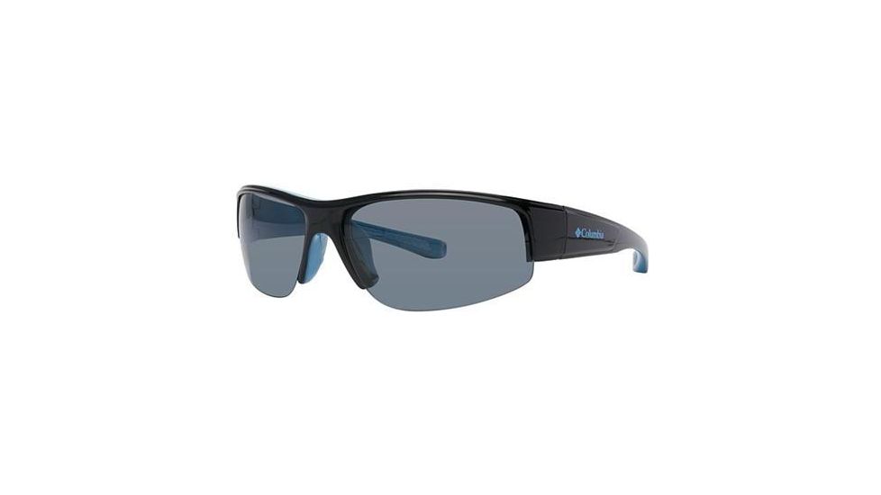 Columbia Kipp Sunglasses - Frame Shiny Black/Oxide Blue, Size 70/15mm CBKIPPPZ01