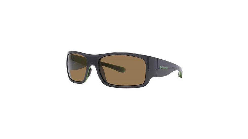 Columbia Kruzer Sunglasses - Frame Grappa/Meadow Green, Size 60/16mm CBKRUZERPZ02
