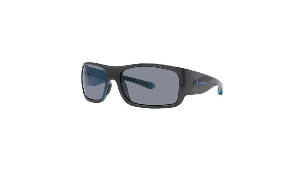 Columbia Kruzer Sunglasses - Frame Grill/Oxide Blue, Size 60/16mm CBKRUZERPZ01
