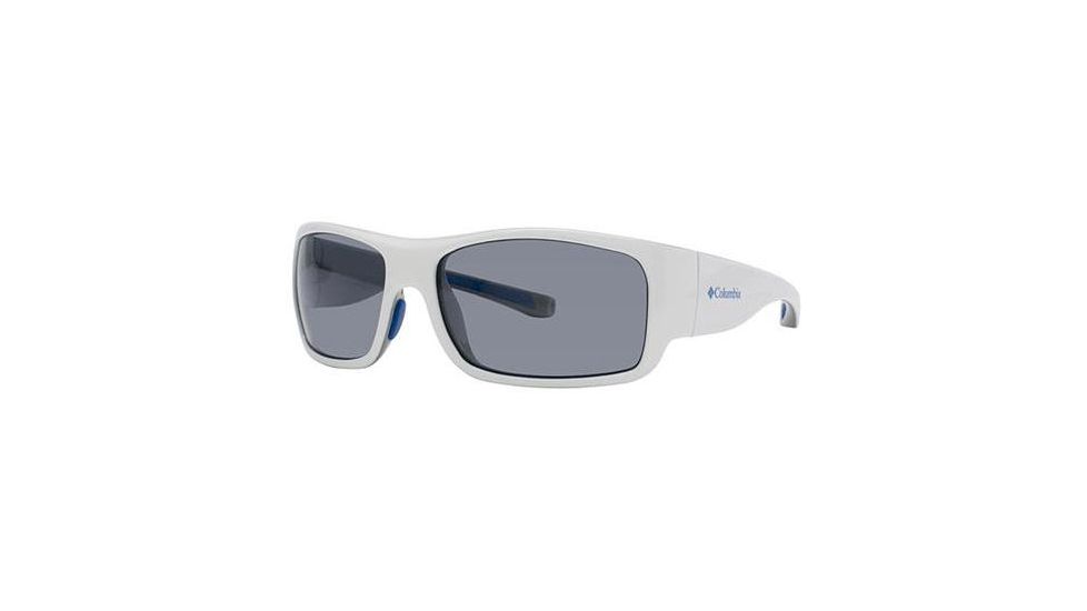 Columbia Kruzer Sunglasses - Frame White/Grout, Size 60/16mm CBKRUZERPZ04