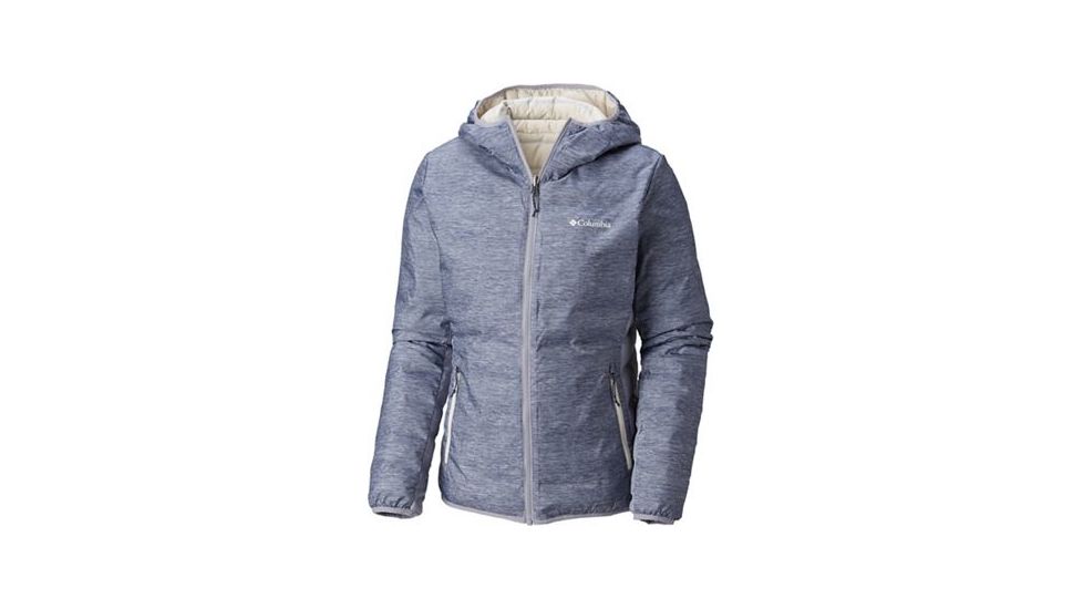 Columbia Lake 22 Reversible Hooded Jacket, Astral Heather Print, XL - Womens, 1799291444-XL