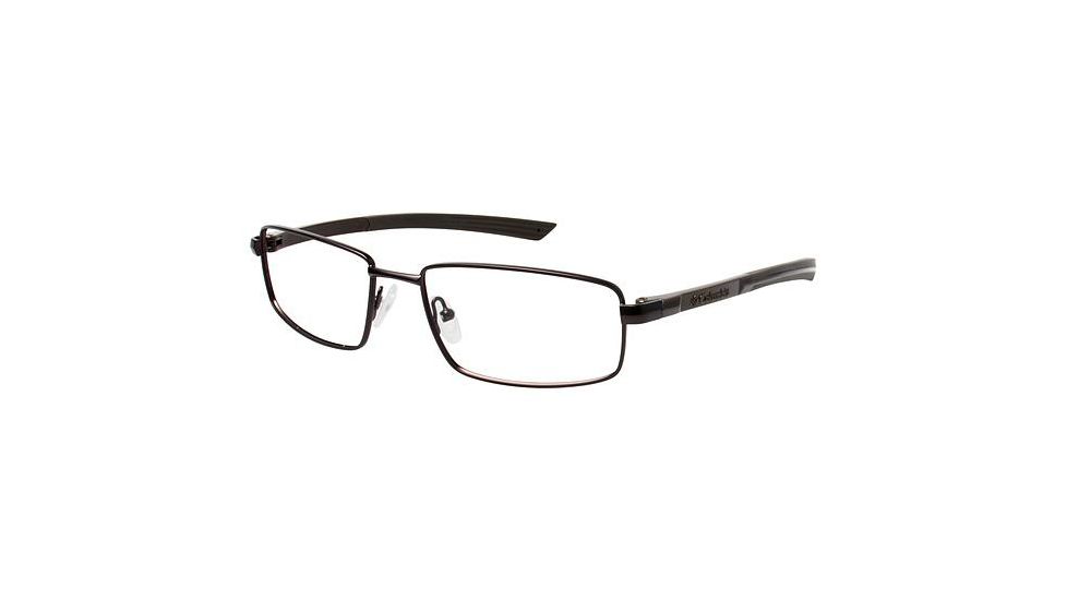 Columbia Lassen Peak Single Vision Prescription Eyeglasses - Frame Brown, Size 55/17mm CBLASSEN02