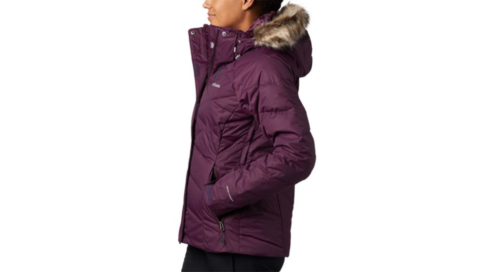 Columbia Lay D Down II Jacket - Womens, Black Cherry, Extra Small, 1798441522-XS