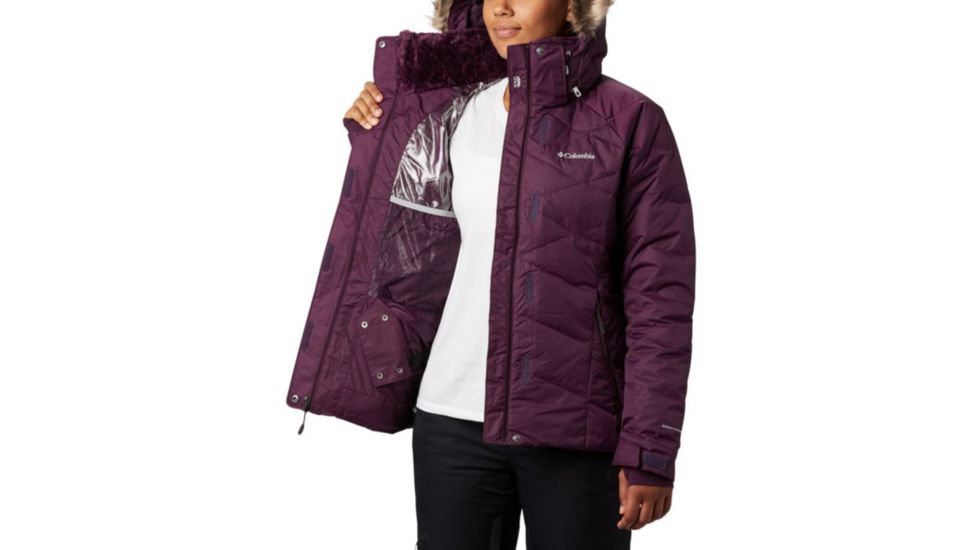 Columbia Lay D Down II Jacket - Womens, Black Cherry, Extra Small, 1798441522-XS