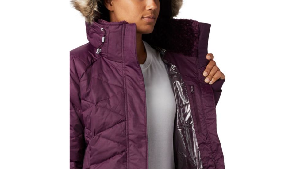 Columbia Lay D Down II Jacket - Womens, Black Cherry, Extra Small, 1798441522-XS