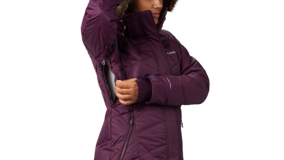Columbia Lay D Down II Jacket - Womens, Black Cherry, Extra Small, 1798441522-XS