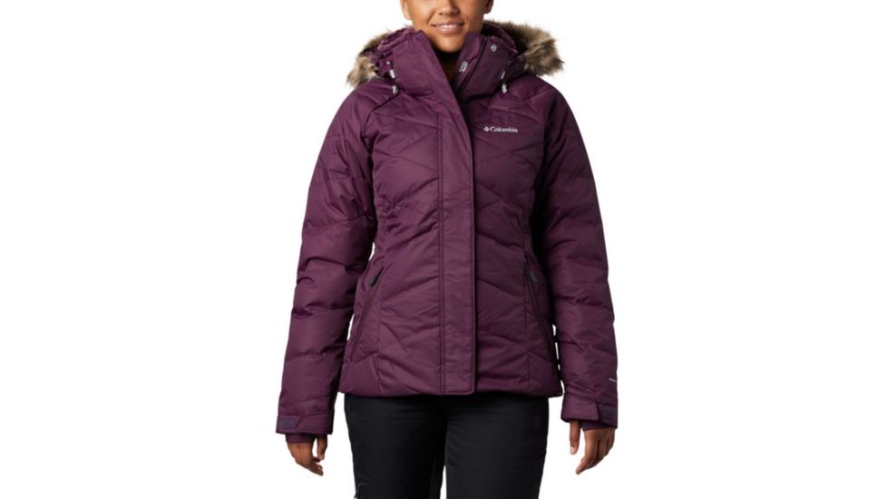 Columbia Lay D Down II Jacket - Womens, Black Cherry, Extra Small, 1798441522-XS