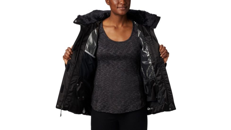 Columbia Lay D Down II Jacket - Womens, Black, Extra Large, 1798441011-XL