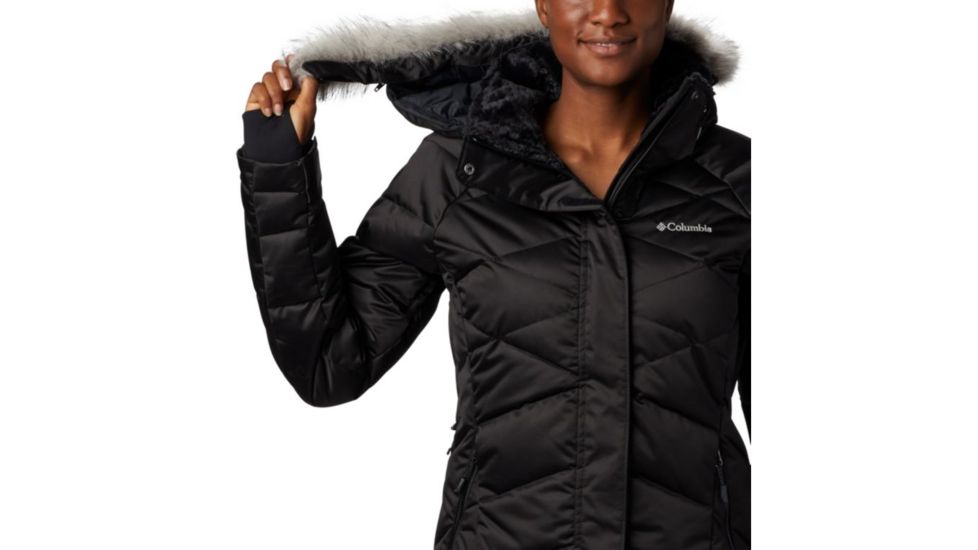 Columbia Lay D Down II Jacket - Womens, Black, Extra Large, 1798441011-XL