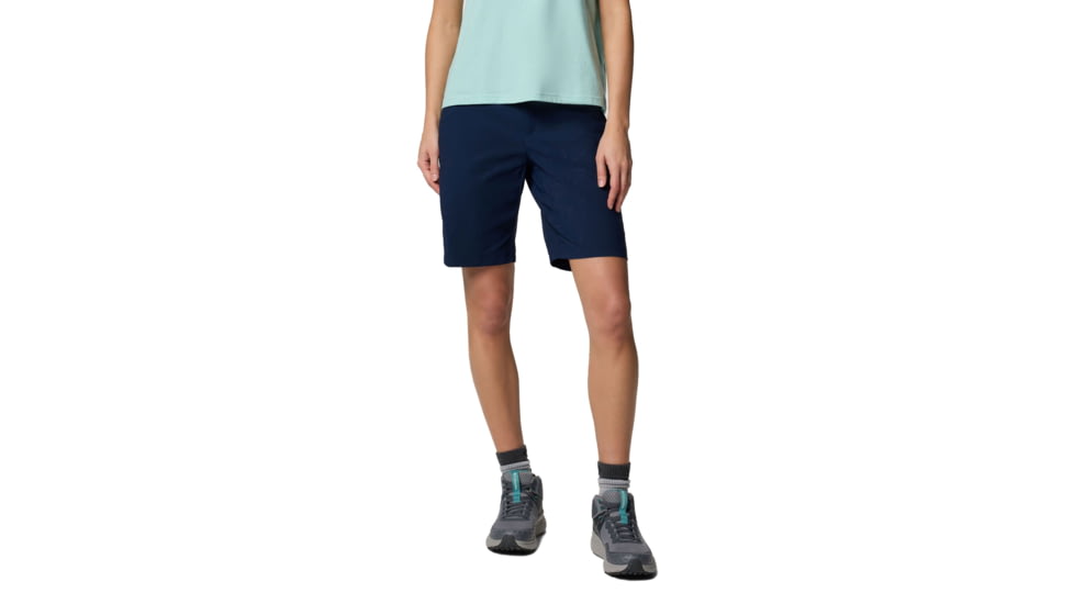 Columbia Leslie Falls Long Short II - Womens, Collegiate Navy, 8 9, 2119191464-464-8-9