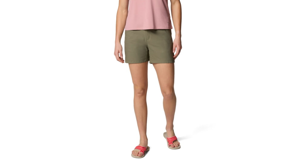 Columbia Leslie Falls Short II - Womens, Stone Green, 8 5, 2126061397-397-8-5