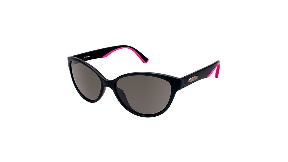 Columbia LOLO Sunglasses - Frame MATTE BLACK/FUCHSIA, Lens Color Smoke CBLOLO01